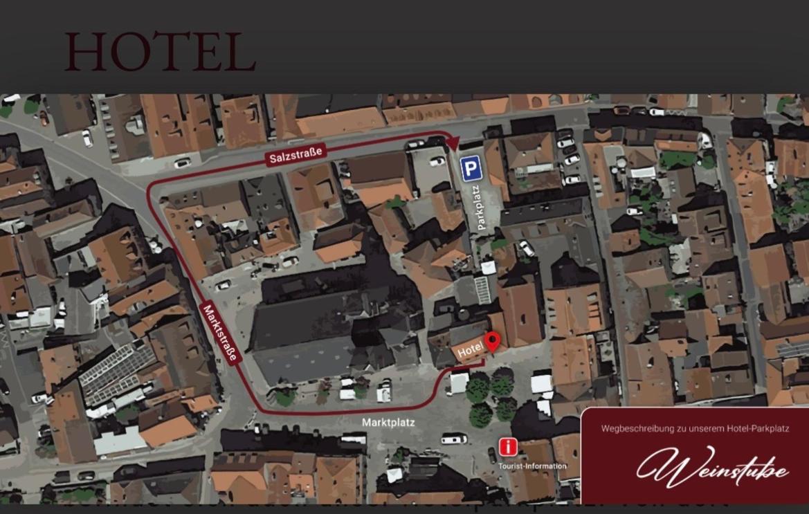Hotel Weinstube Am Markt Gerolzhofen Екстер'єр фото